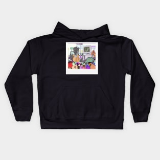 Monster Boys at the Arcade Kids Hoodie